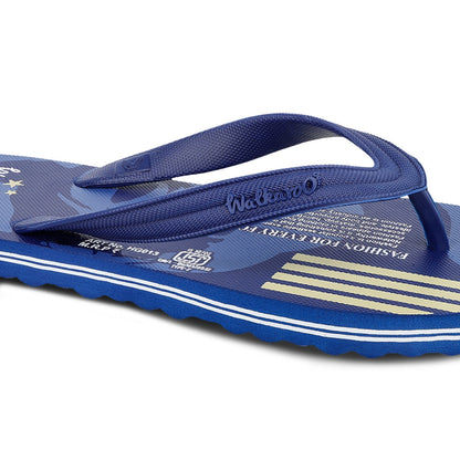Men's Hawai Slippers - HG013 Navy Blue