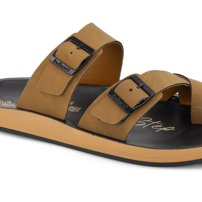 Men's Daily Wear Comfort Sandals - WGP53208 Cedar Tan