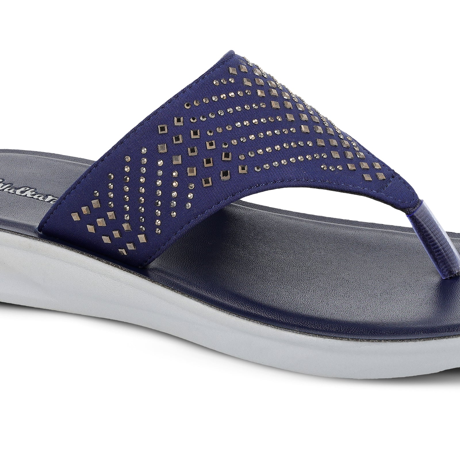 Women's Daily Wear Sandals  - WL7195 Navy Blue