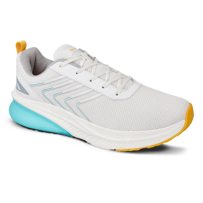 WENGOR Men's Lace-up Sports Shoes - White