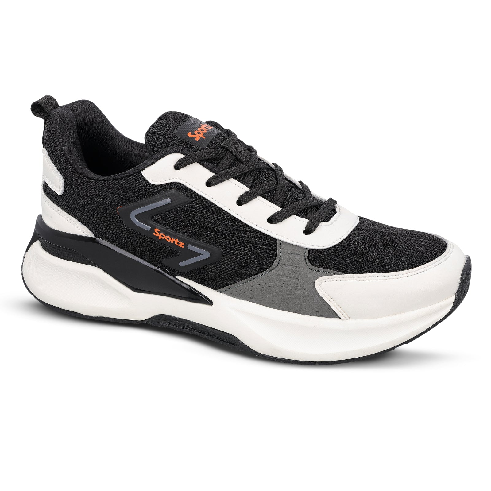 Men's Lace-up Sports Shoe - SGE24010 Black