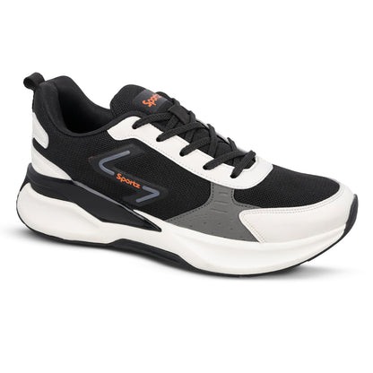 Men's Lace-up Sports Shoes - SGE24010 Black