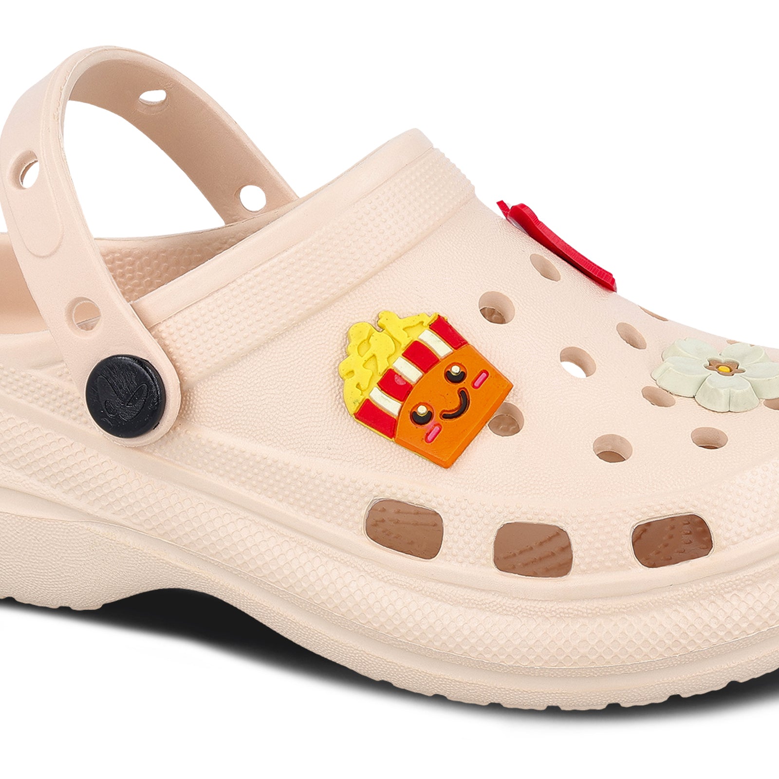 Girl's Clogs - WC8923 Beige