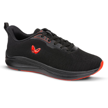 Men's Lace-up Sports Shoe - WS9090 Black