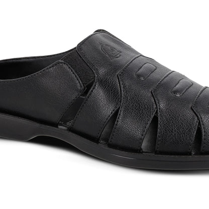Men's  Roman Sandals - WG5674 Black