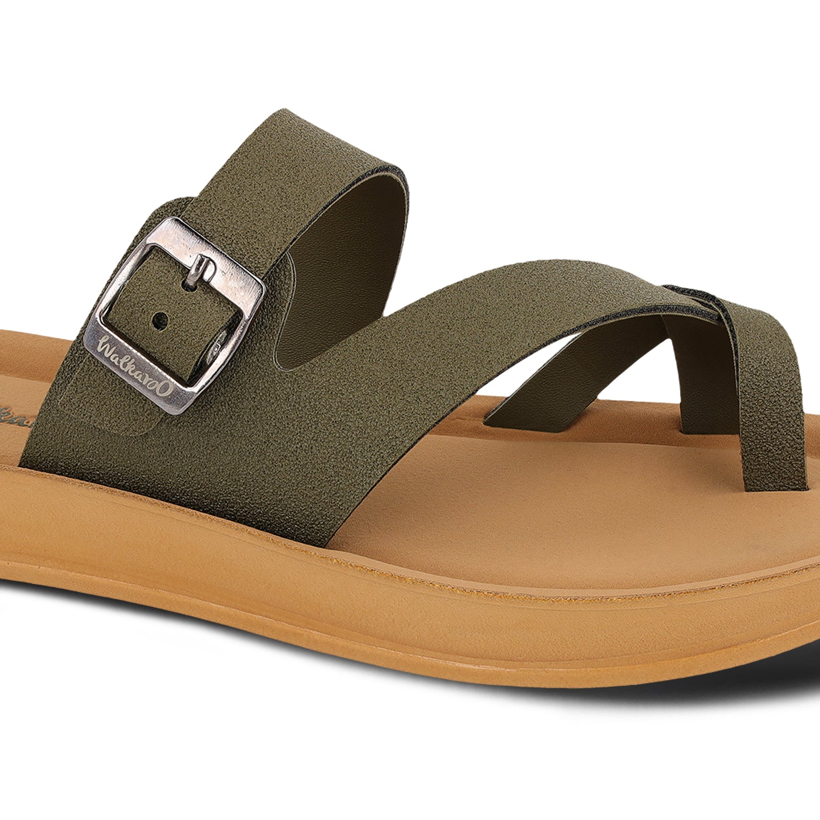 Women's Daily Wear Sandals  - WL7573 Olive Beige