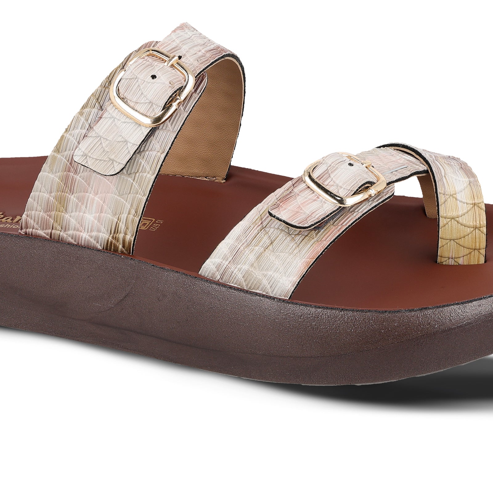Women's Daily Wear Sandals - WLP72046 Brown