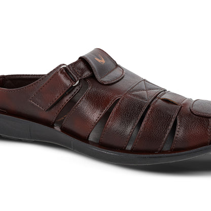 Men's  Roman Sandals - WG5675 Brown
