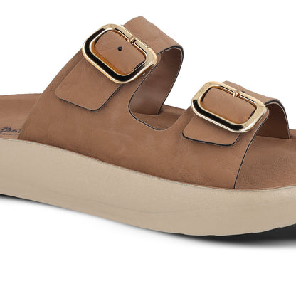 Women's Daily Wear Sandals - WLP74038 French Beige