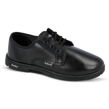 Walkaroo Kids School Shoes - WV521 Black - Walkaroo Footwear