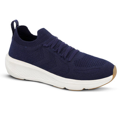 Men's Lace-up Sports Shoes - WS9640 Navy Blue