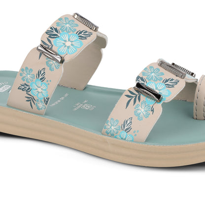 Women's Daily Wear Sandals - WLR74018 Turquoise Blue