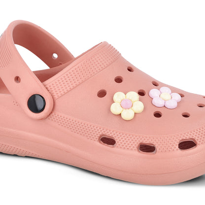 ME&I Women's Clogs - MI97100 Peach