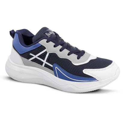 Men's Lace-up Sports Shoes - WS3114 Navy Blue