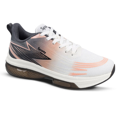 RULER Men's Lace-up Sports Shoes - WS9157 Black Orange