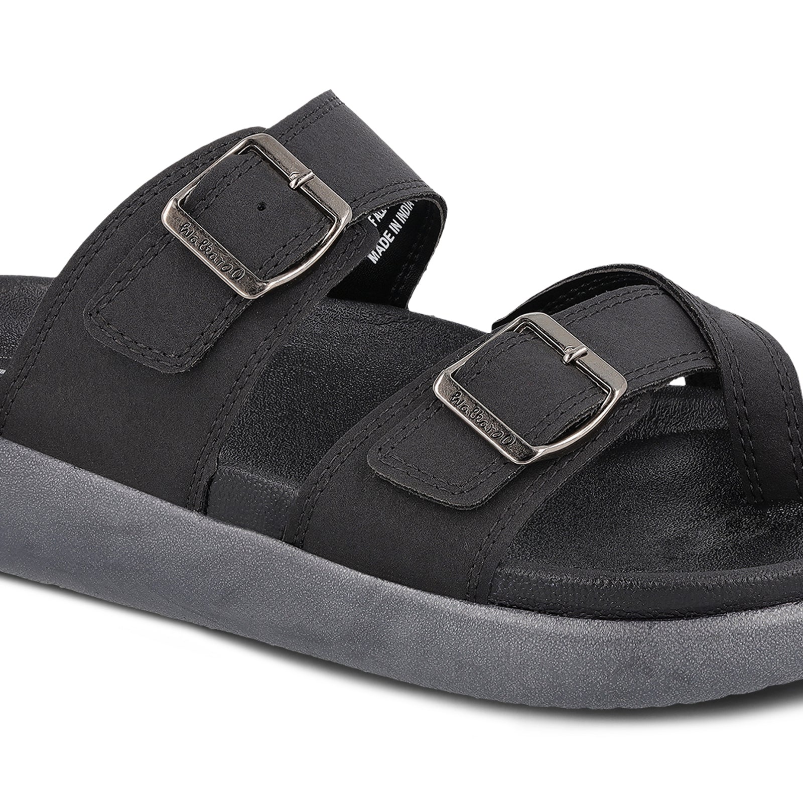 Men's Daily Wear Comfort Sandals - WC4483 Black
