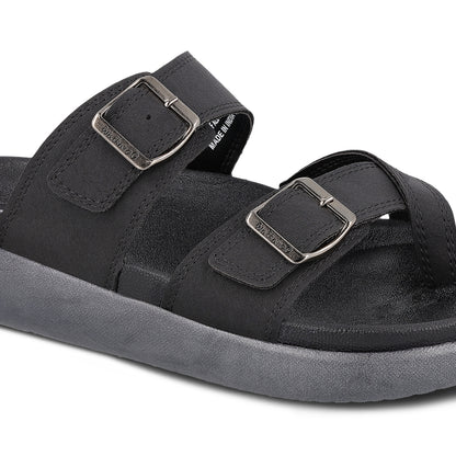 Men's Daily Wear Comfort Sandals - WC4483 Black