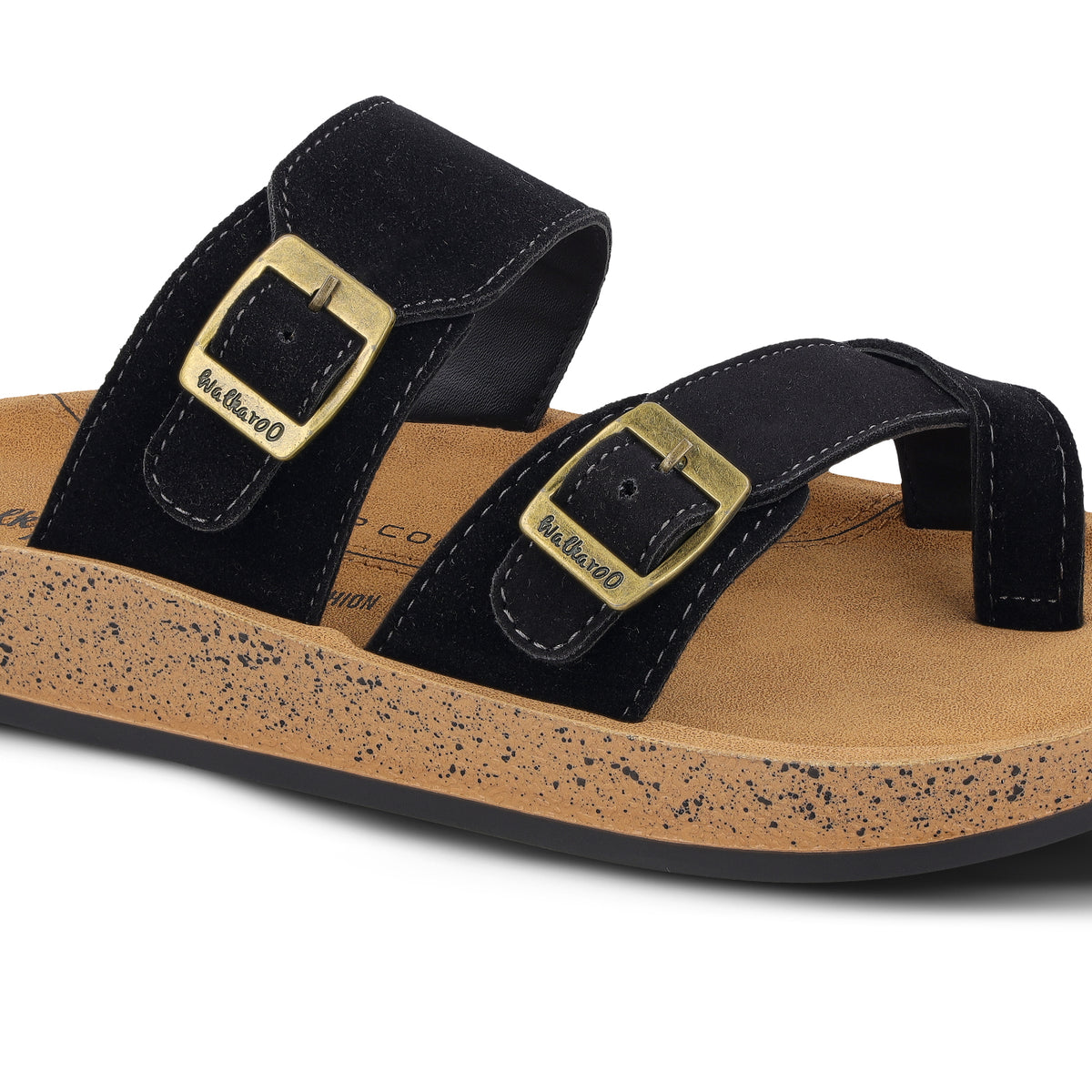 Men's Daily Wear Comfort Sandals - WGP53100 Black