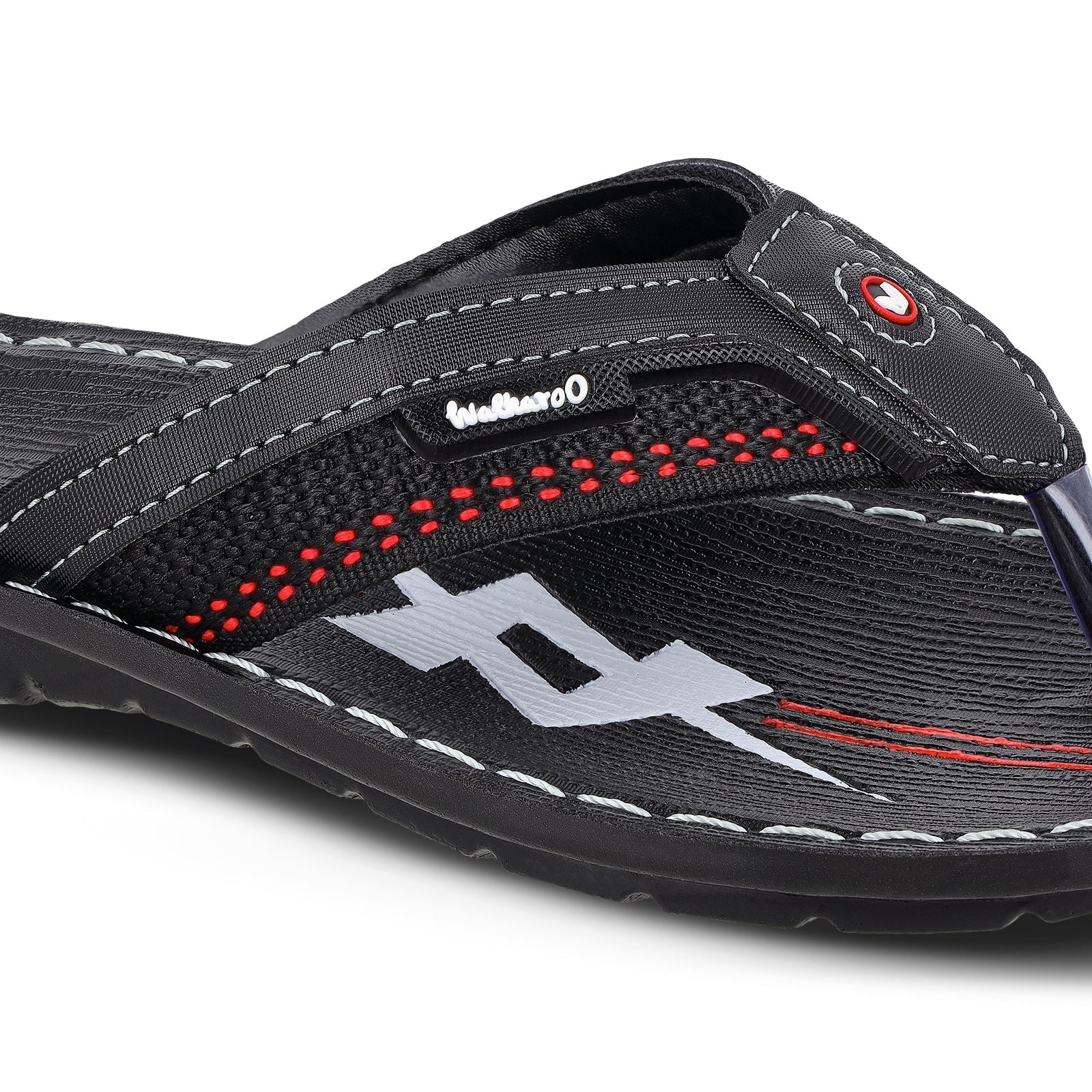 Men's Daily Wear Sandals - W1030 Black