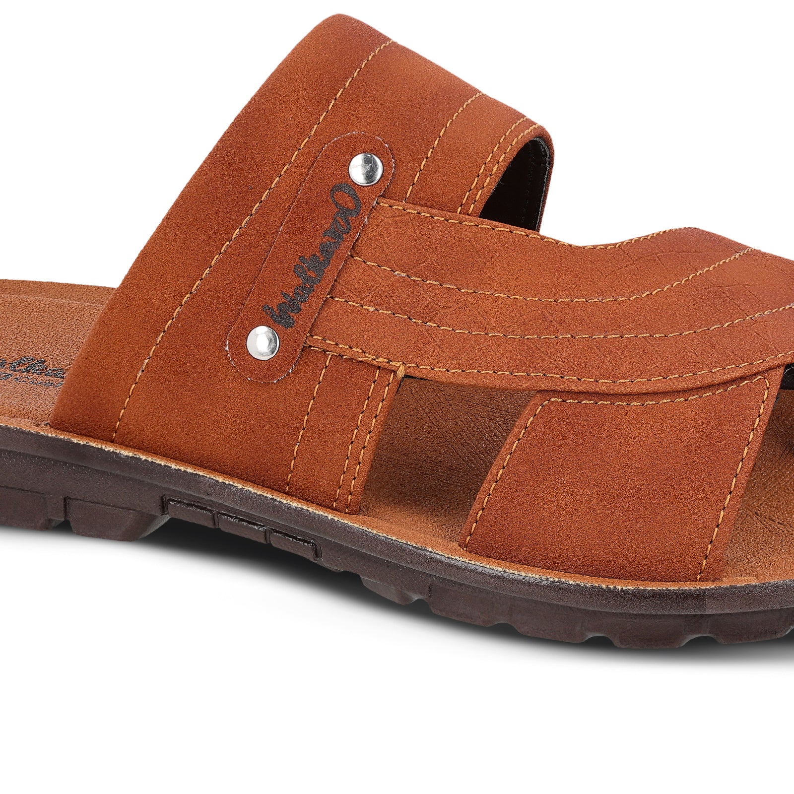 Men's Daily Wear Sandals - WGR53048 Tan