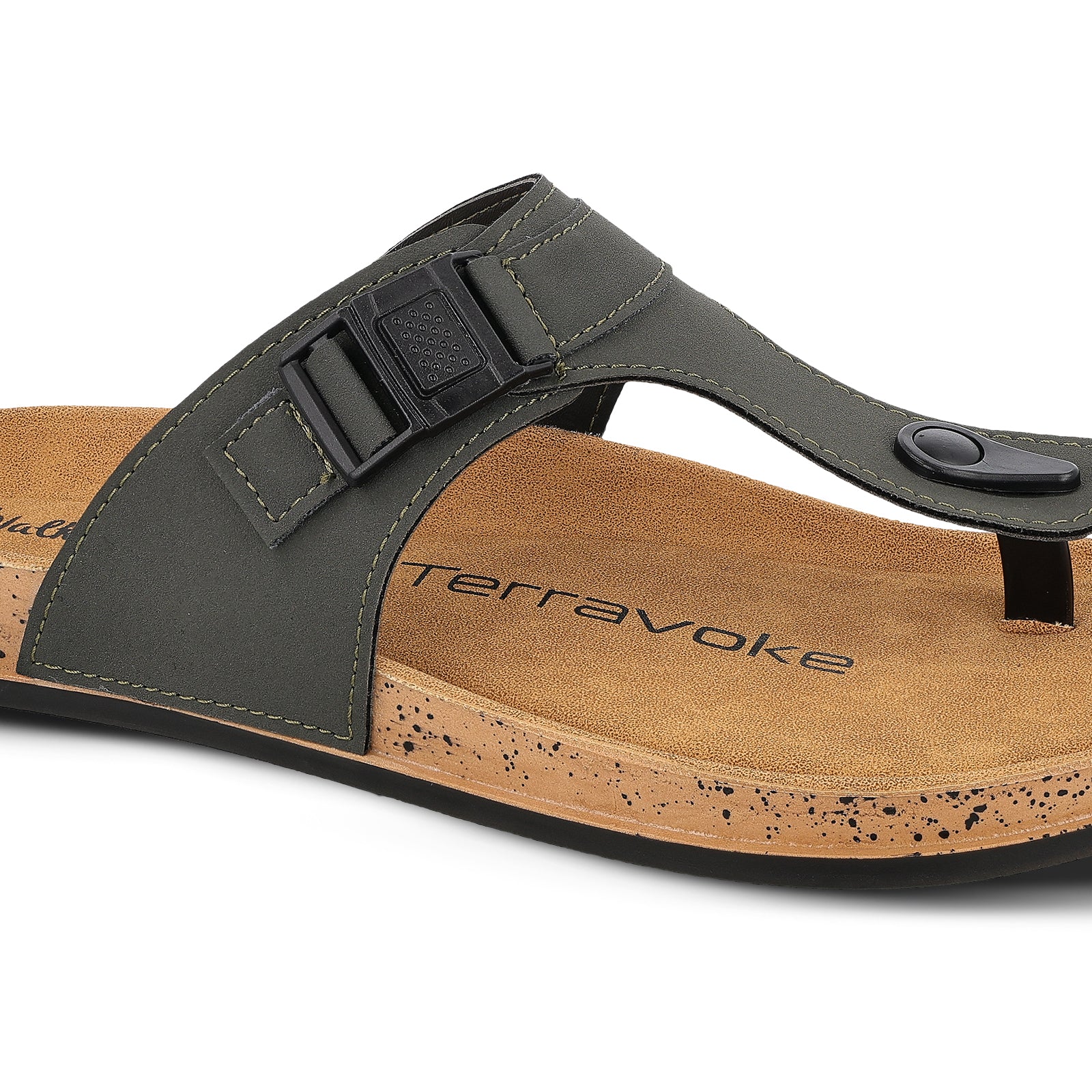 Men's Daily Wear Sandals - WGR53387 Olive