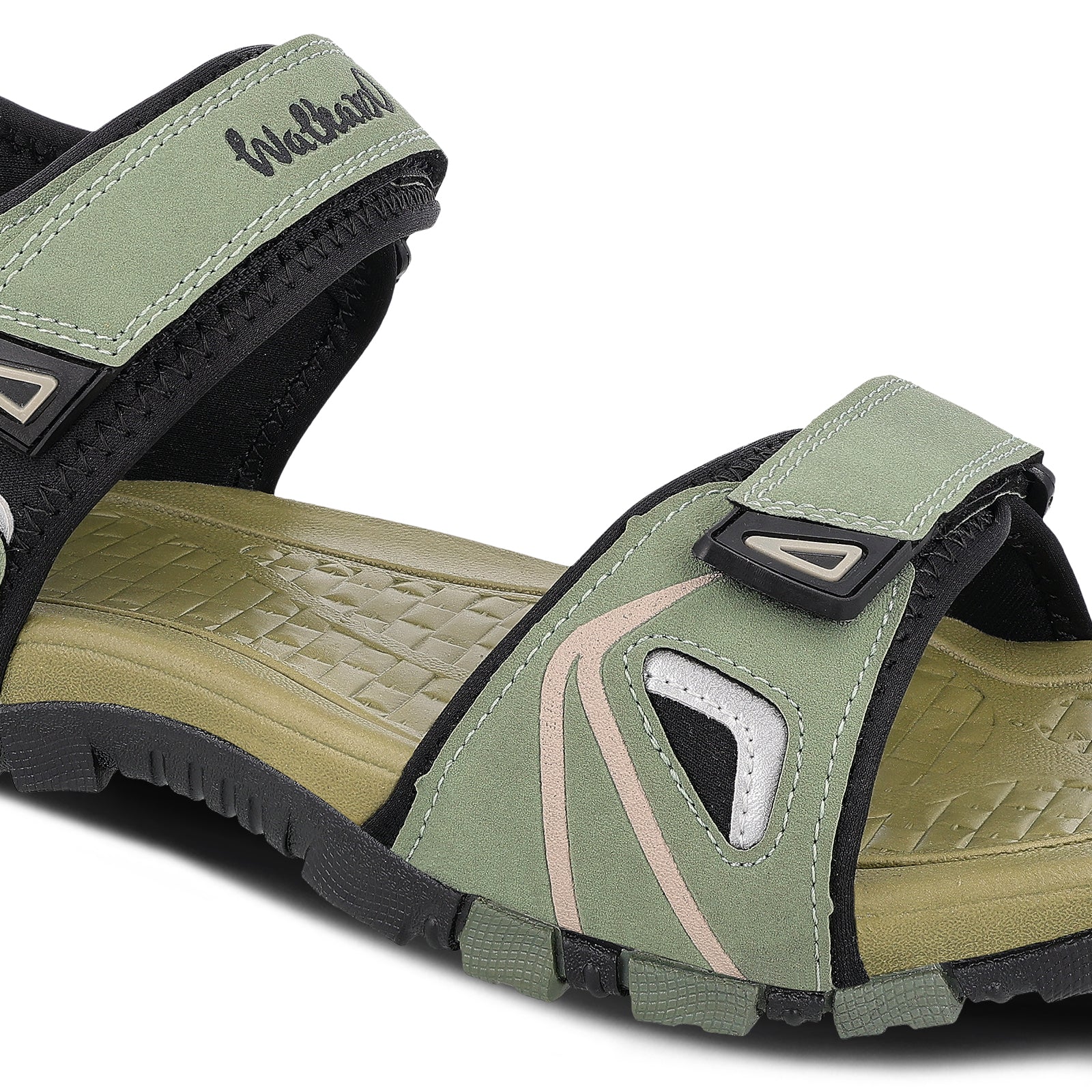 Men's Sports Sandals - WC4486 Olive Green