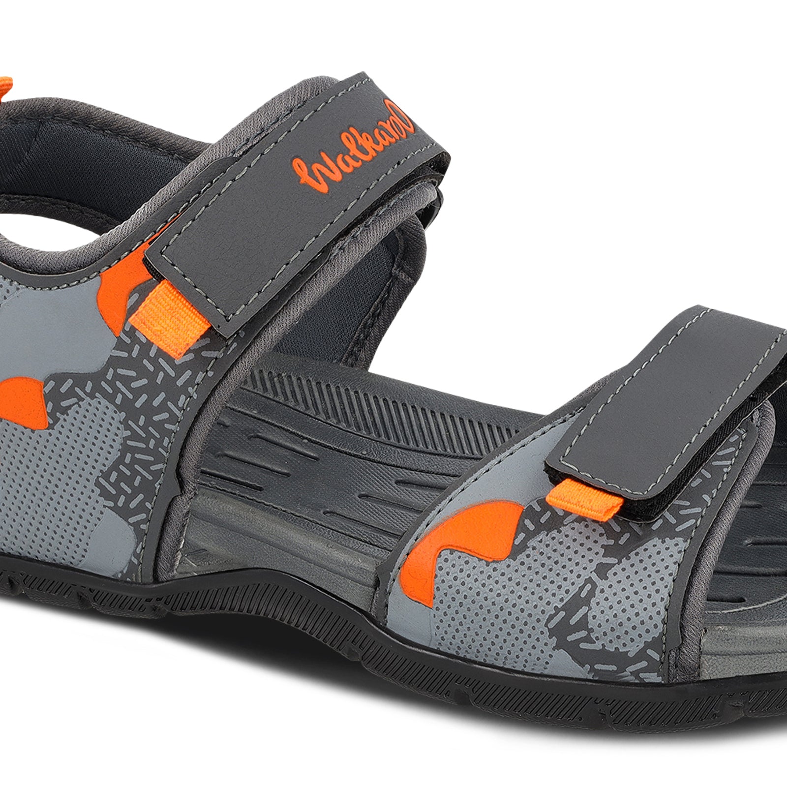 Men's Sports Sandals - WC4432 Grey Orange