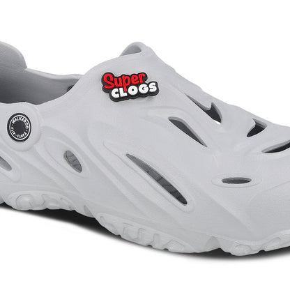Men's Superclogs  - WC8765 Light Grey