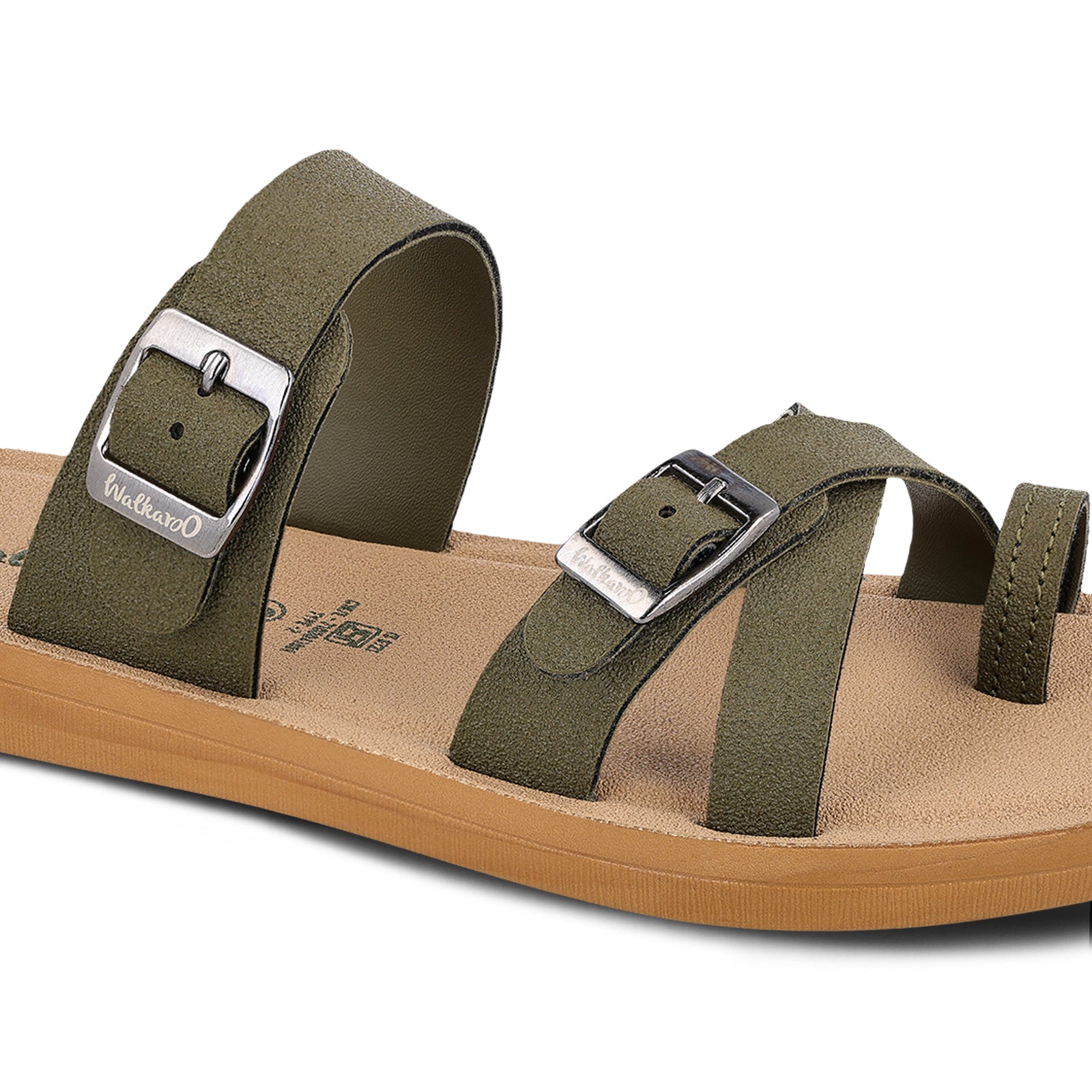 Women's Daily Wear Sandals  - WLR72000 Olive Beige