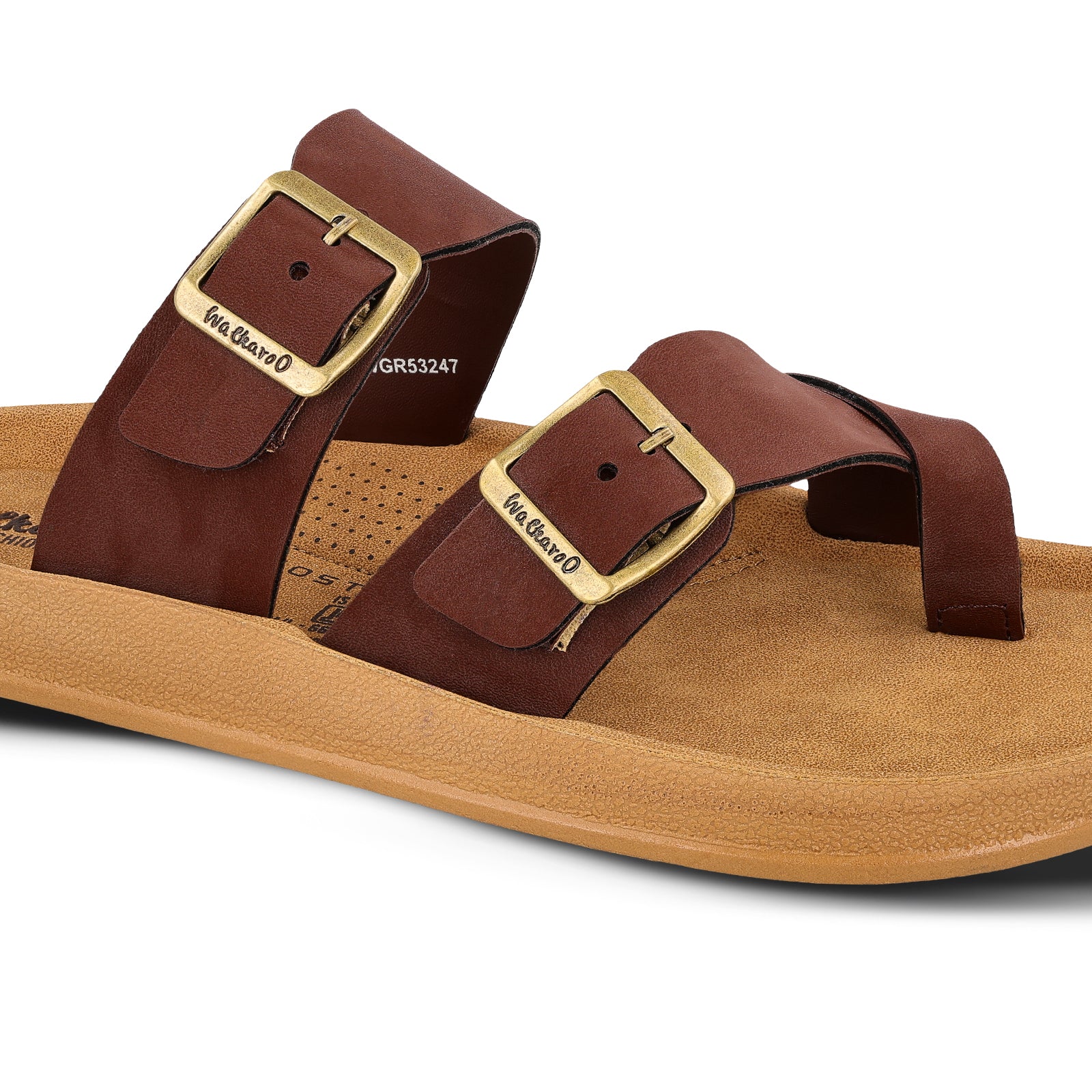 Men's Daily Wear Sandals - WGR53247 Brown