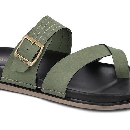 Men's Daily Wear Comfort Sandals - WE1353 Olive