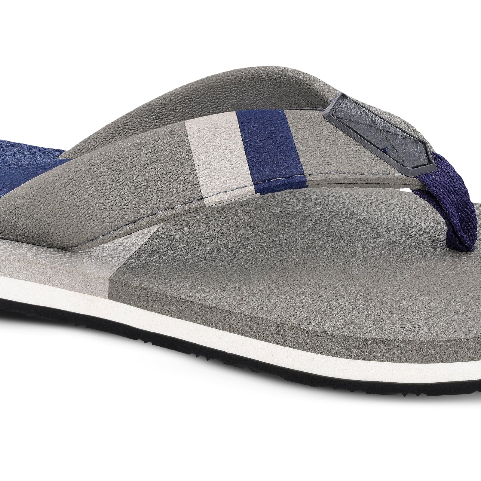 Men's Flip-Flop Slippers - WC6614 Grey Blue