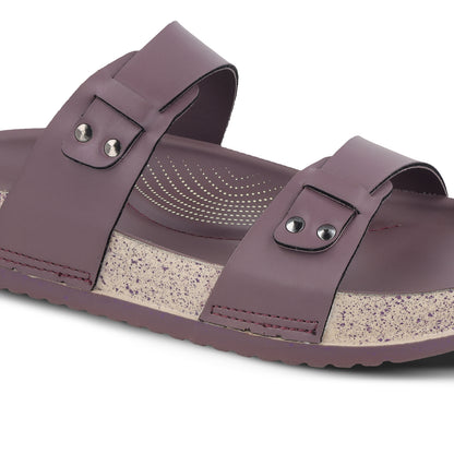 Women's Comfort Sandals - WLP74063 Mulberry