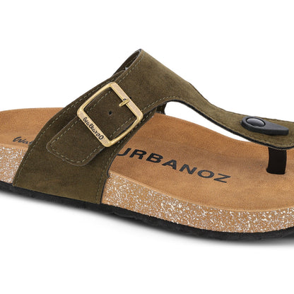 Men's Comfort Sandals - WGE53242 Olive