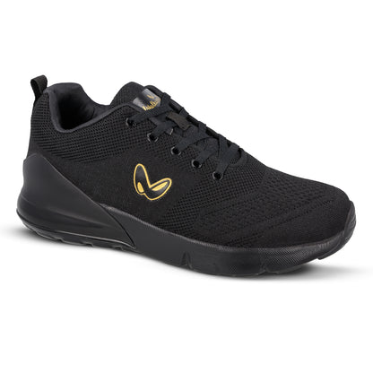 ALPHA-GO Men's Lace-up Sports Shoe - XS9751 Black Gold