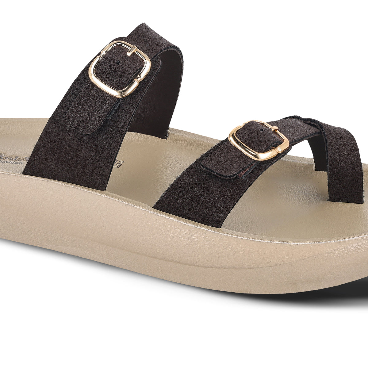 Women's Daily Wear Sandals - WLP72046 Chocolate
