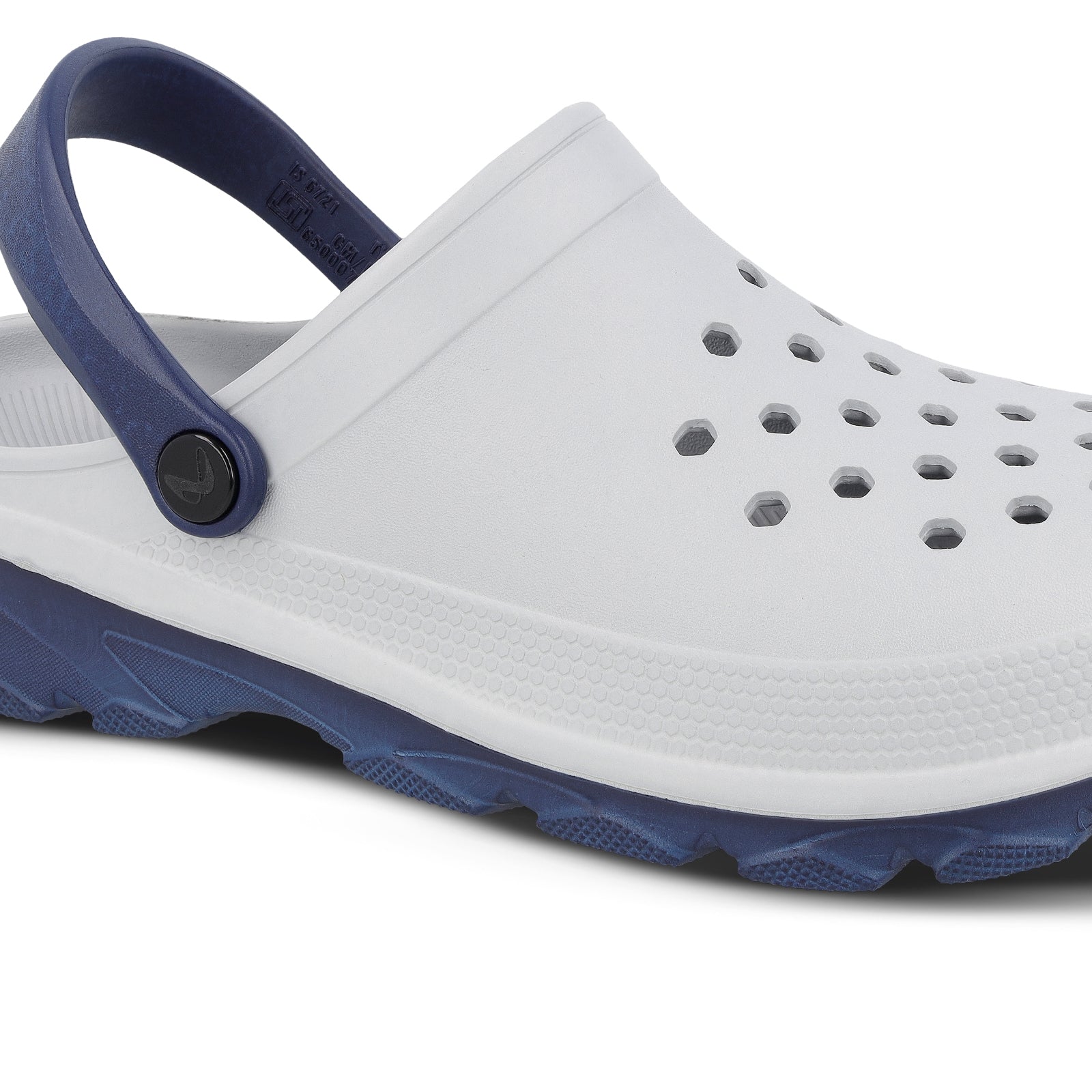 Men's Clogs  - WC8844 Light Grey