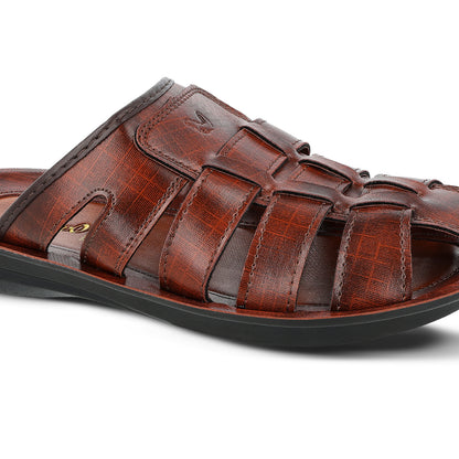 Men's Fisherman Sandals  - WG5306 Brown