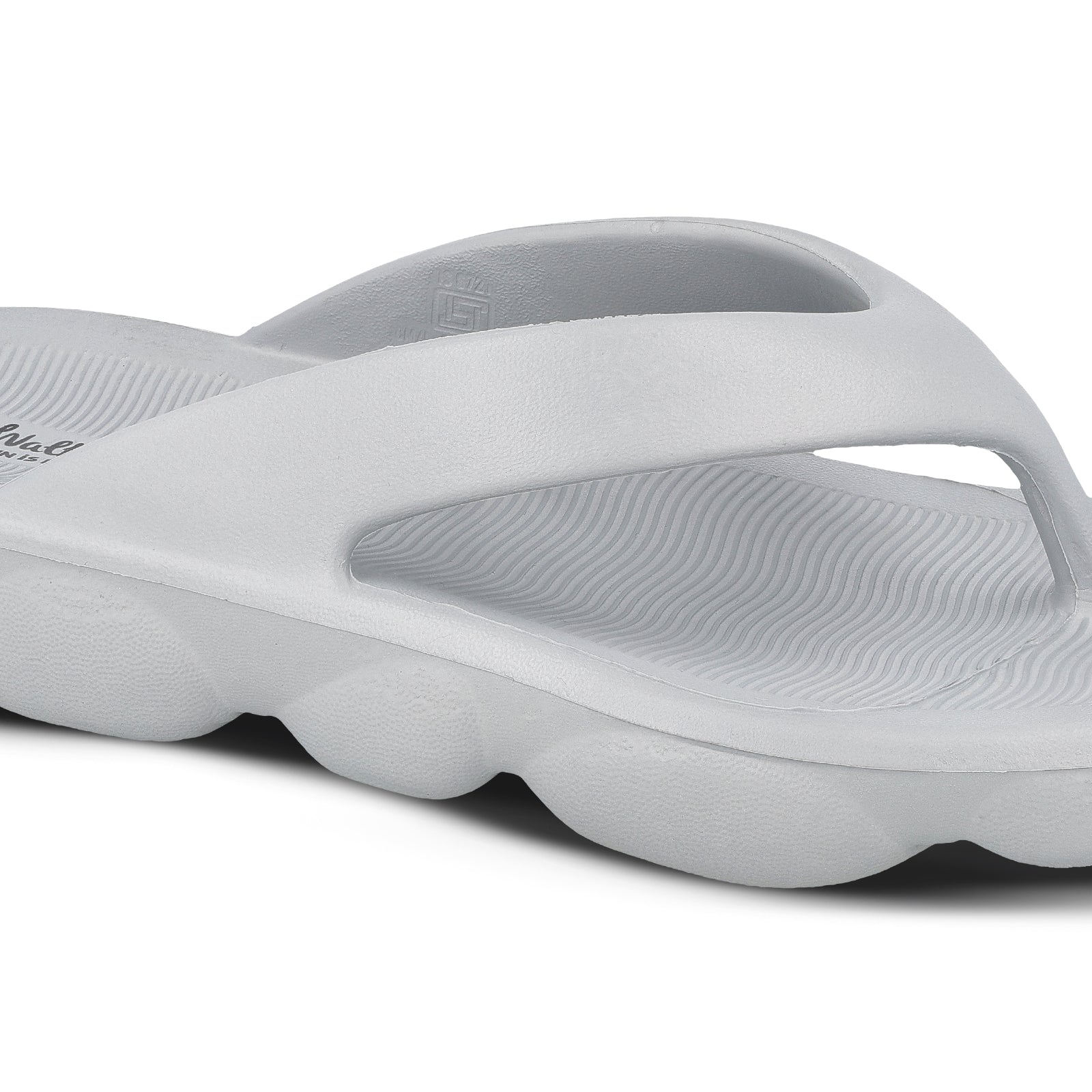 Men's Flip-Flop Slippers - WC8789 Light Grey