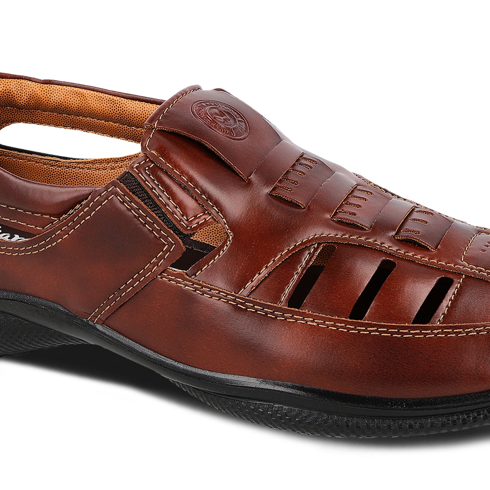 Men's Fisherman Sandals - WF6263 Brown