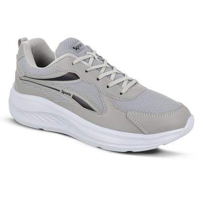 Men's Lace-up Sports Shoe - WS9628 Light Grey