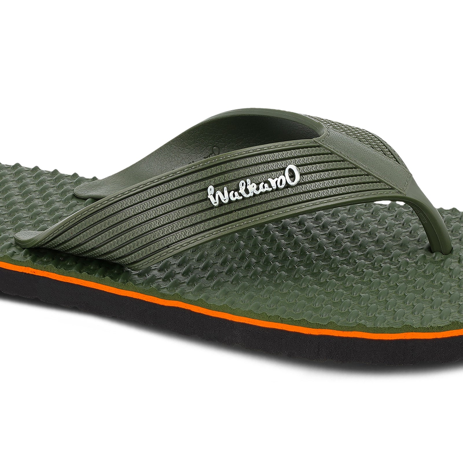 Men's Hawai Slippers - HG193 Olive