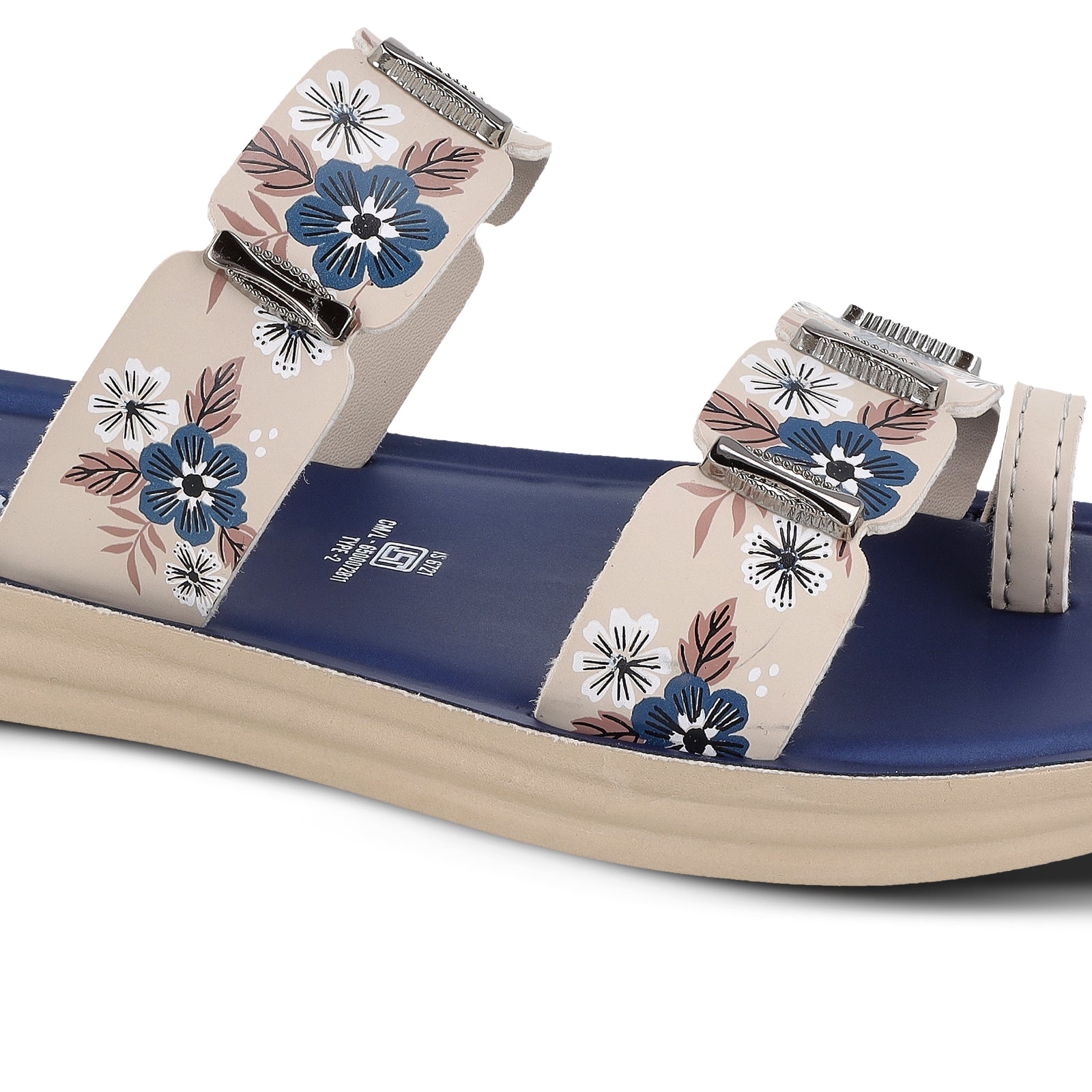 Women's Daily Wear Sandals - WLR74018 Navy Blue