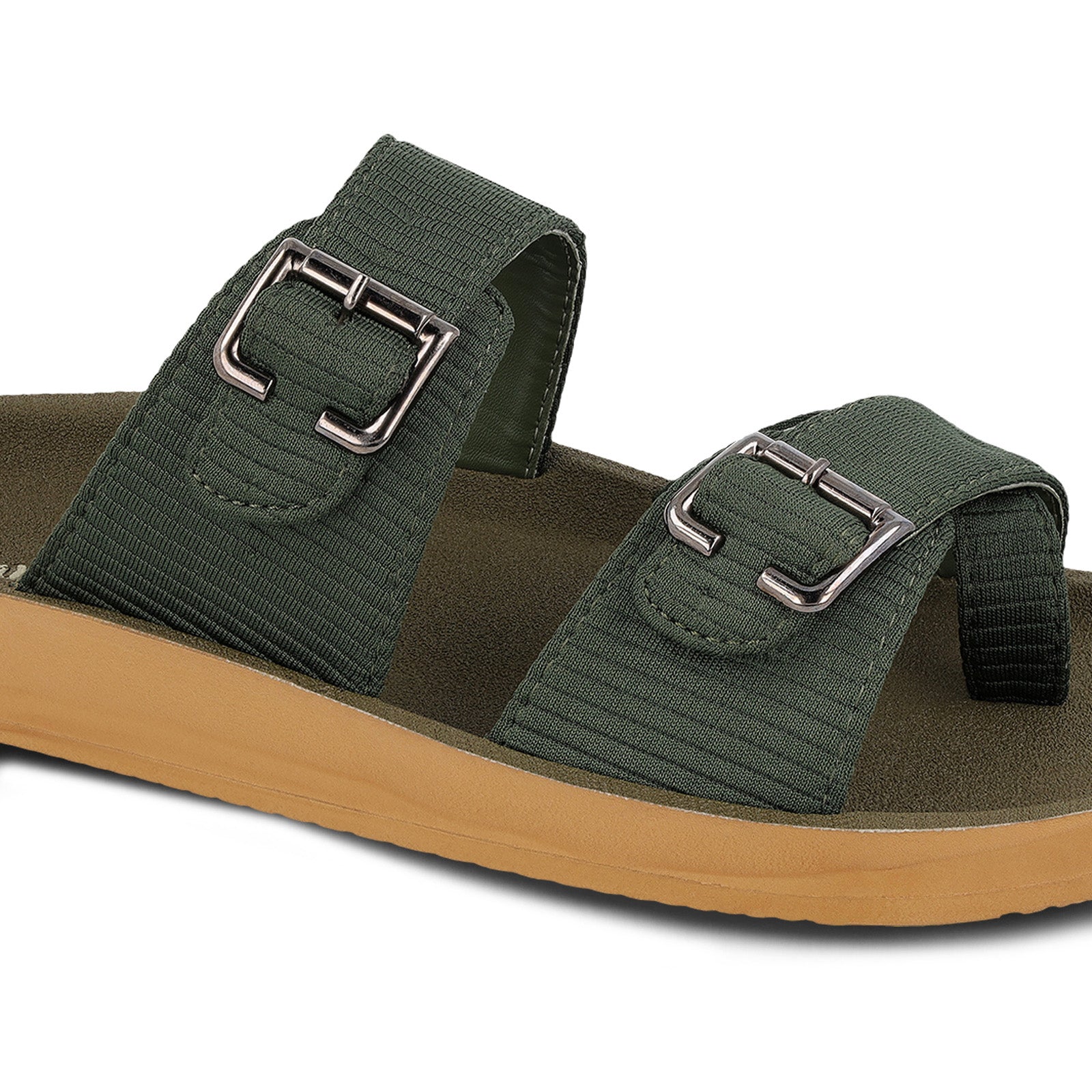 Men's Daily Wear Sandals - WGR53044 Olive