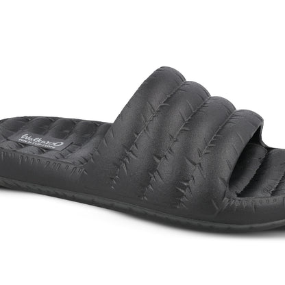 Men's Flip Flop Sliders  - WC8770 Black