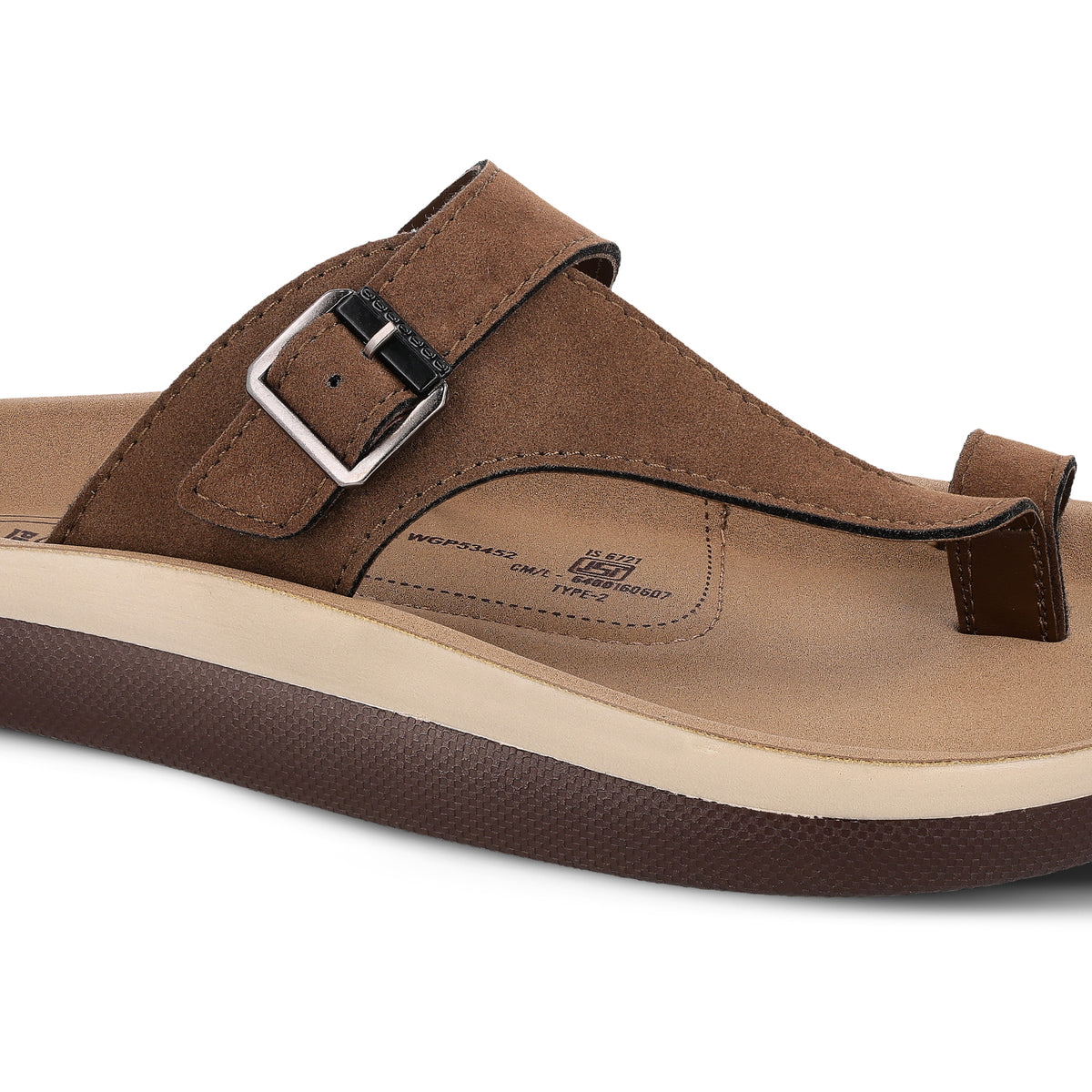 Men's Daily Wear Sandals - WGP53452 Brown