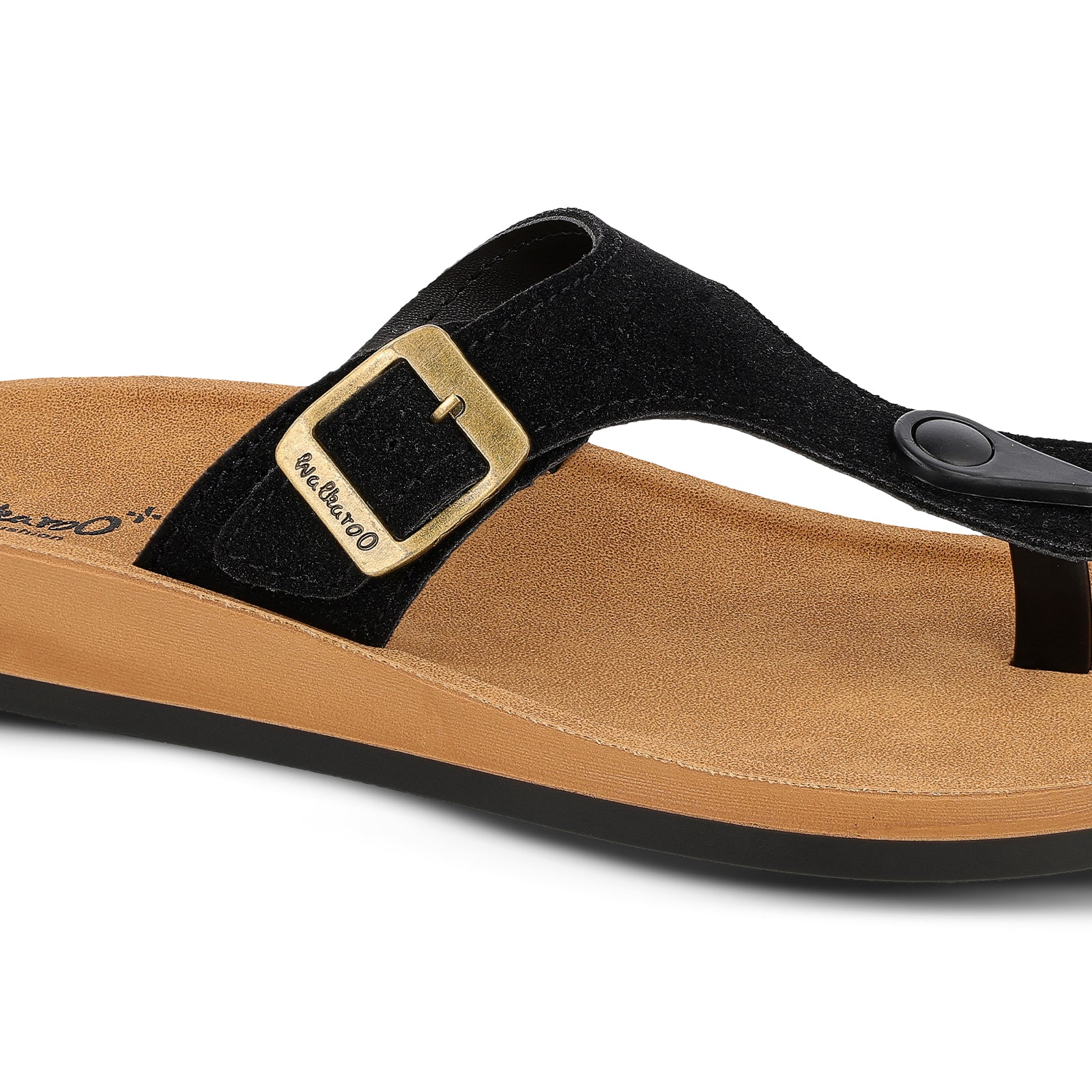 Women's Daily Wear Sandals - WE2349 Black Beige
