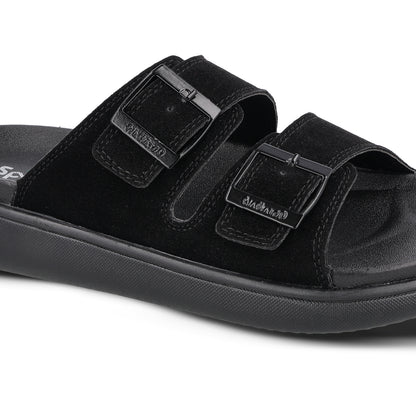 Men's Daily Wear Comfort Sandals - SGE28007 Black