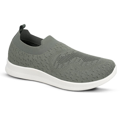 Women's Slip-on Casual Shoes - WY3380 Olive