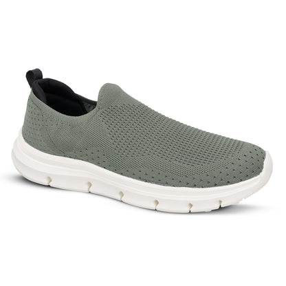 Men's Slip-On Sports Shoe - WS9630 Olive